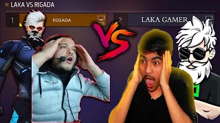 LAKA GAMER VS RIGADA  M1887 VS M1887  WHO IS THE KING OF ONE TAP SHOTGUN [upl. by Aretse]