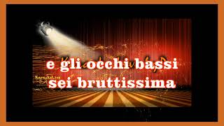 BELLISSIMA BRUTTISSIMA Fred Bongusto KARAOKE Live  byP [upl. by Eidahs486]