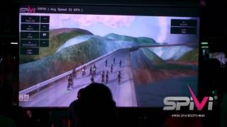 Spivi Virtual Group Cycling Demo [upl. by Euqinwahs50]