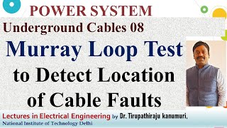 PS55 Murray Loop Test to Detect Location of Cable Faults [upl. by Olifoet614]