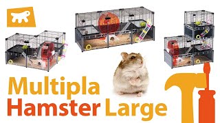 MULTIPLA HAMSTER LARGE by Ferplast  Assembly Tutorial [upl. by Crist]