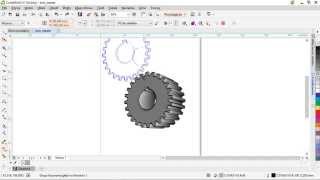 Jak narysować koło zębate w CorelDraw [upl. by Ecilef504]