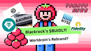 Bitcoin ETF Greenlight 🚀 BlackRock’s Crypto Play amp Worldcoin’s Shocking Rebrand  🍅 TOMATO NEWS [upl. by Liamaj]