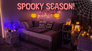 DECORATING MY ROOM FOR HALLOWEEN 👻 🎃 [upl. by Ahsilav]