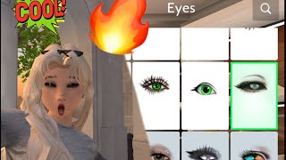 Avakin life ZOMBIE EYES base styles to help buildcreate avatars 🙌🔥 [upl. by Aened121]