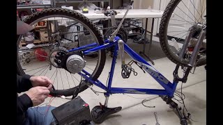 Powerful Electric Bike Conversion Part I EBike Conversion Kit Installation [upl. by Ile547]