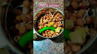 Sprouted Chaana evening snack trendsettersy24 tastyrecipes food ytshorts kids snacks [upl. by Pas]