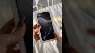 i phone 16 pro max unboxing 💌✨ shorts iphoneunboxing viralvideo [upl. by Acemahs]