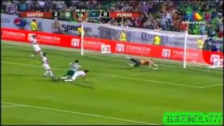 Santos Campeón Clausura 2012 Todos los Goles 13 [upl. by Eirdua]