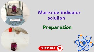 Murexide indicator solution 015 ww  Preparation [upl. by Bowman]