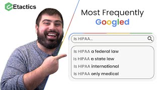 Most Frequently Googled  quotIs HIPAAquot [upl. by Sualk]