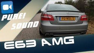 Mercedes E63 AMG PURE Acceleration Sound [upl. by Galven]