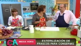 Cebollas caramelizadas y zapallos en almíbar [upl. by Taddeo]