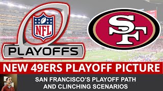 New 49ers Playoff Path Clinching Scenarios Wildcard NFC West NFC Playoff Picture NFL Schedule [upl. by Akehsar]