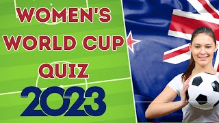 Football Quiz  Womens WC 2023  Hot Quiz [upl. by Rama]