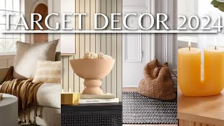 NEW TARGET HAUL  MODERN ORGANIC DECOR amp NEW COLOR TRENDS FOR 2024 [upl. by Florance]