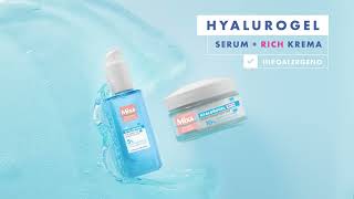 MIXA HYALUROGEL RUTINA┃SERUM amp RICH KREMA [upl. by Rein182]