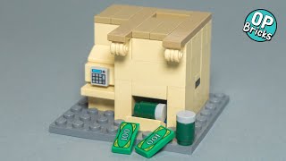 LEGO Getränkeautomaten einfach selber bauen  Soda Vending Machine für die LEGO Stadt [upl. by Eraste956]