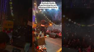 Reekado Banks Performing Live At Mainland Block Party [upl. by Eelaras990]