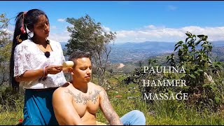 PAULINA MASSAGE RELAXING ECUADORIAN BODY MASSAGE ASMR SLEEP CUENCA LIMPIA RELAXATION [upl. by Nedyarb]