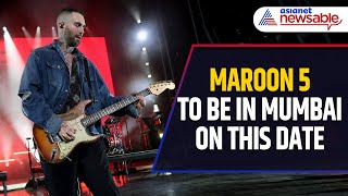 Maroon 5s Epic India Debut Concert in Mumbai Watch Venue Dates Tickets [upl. by Aleahcim]