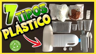 ✅ Cómo SEPARAR 7 TIPOS de PLÁSTICO para su RECICLAJE a SIMPLE VISTA ♻️ Fácil y Rápido [upl. by Clower]