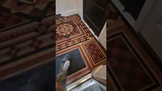 Victorian porch floor repaired cleaned and sealed [upl. by Noynek]