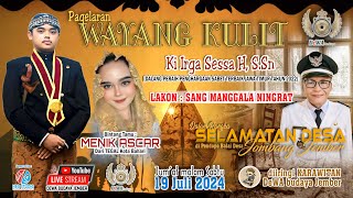 🛑 Live Wayang Kulit Ki Irga Sessa H SSn Dewa Budaya Jember  Balai Desa Jombang Jember [upl. by Julina60]