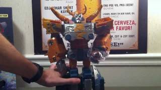 Transformers Movie Unicron  25th Anniversary Amazon Exclusive wKranix MiniCon Figure Review [upl. by Engelbert]