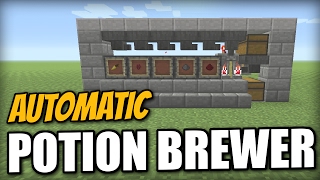 Minecraft Bedrock  AUTOMATIC POTION BREWER 🧪  Tutorial  MCPE  Xbox  Switch  Windows 10 [upl. by Beisel]