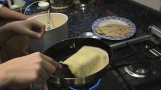 receta de crepas en frances [upl. by Assilrac301]