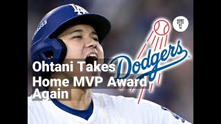 Shohei Ohtani Named 2024 MVP Surprise Surprise [upl. by Vachell]