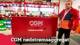 CGM Nødstrømsaggregat [upl. by Nialb364]