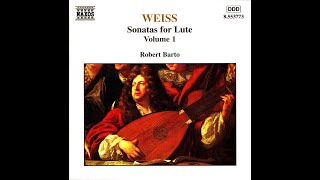 Silvius Leopold Weiss 16871750  Sonatas for lute Vol 13 Robert Barto [upl. by Meade]