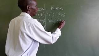 LEARN SWAHILI  First grammar lesson and simple greetings in Swahili [upl. by Bartel]