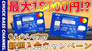 みずほマイレージクラブANAカード新規入会キャンペーンきた❗️持っていない方はチャンス永久不滅ポイントをANAマイルに交換する際に必須カード💳 [upl. by Ahsenik]