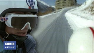 1976 JOHN NOAKES tries the CRESTA RUN  Blue Peter  Classic BBC clips  BBC Archive [upl. by Berne]