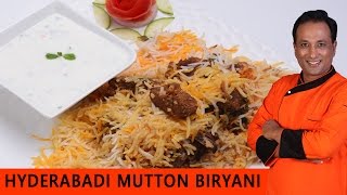 Mutton Biryani Recipe Hyderabadi Mutton Biryani Lamb Biryani [upl. by Elnukeda]