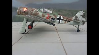 Academy 172 FockeWulf Fw 190 A8 quotLuft 46What Ifquot [upl. by Teryl]