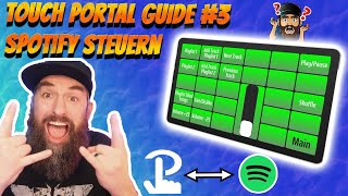 Touch Portal Streamdeck  SPOTIFY Plugin [upl. by Robison]