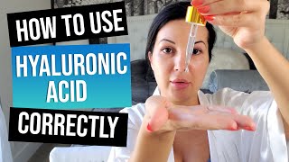 How to use Hyaluronic Acid serums correctly  Skincare by Fenya  Guidance to Glow [upl. by Arotak681]