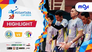 AL The Black Majalengka VS Tectona Bandung 32  Highlight Nusantara Cup 2024 Putra  Moji [upl. by Ardnazxela]