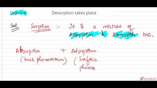 Sorption is the term used when [upl. by Sina]