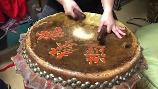 LION DANCE DRUMMING SESSION in Hong Kong [upl. by Chung]