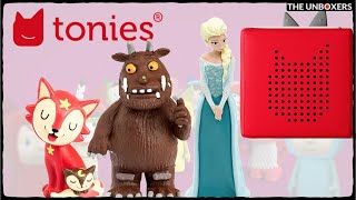 Meet the Disneys Frozen Gruffalo amp Bedtime Songs Tonies for our Toniebox [upl. by Kerns345]