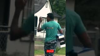 Selling ps5 in the hood prank gone wrong 👀😂😱 shorts reels ps5 hood funny [upl. by Annawahs]