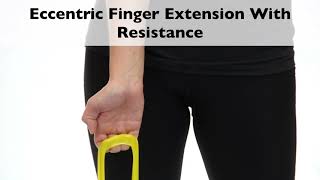 Eccentric Finger Extension With Resistance [upl. by Sholes191]