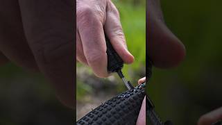 HOW TO FIX A TUBELESS PUNCTURE QUICKLY mucoff tubeless howtofix [upl. by Ynohtnacram]