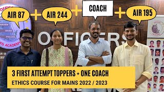 Ethics Crash Course by Toppers for Mains 2022  23  CLASSROOM  ONLINE  30 Hours  Starts JUNE 15 [upl. by Sanferd]