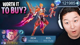 How much is M6 PASS CLAUDE PRIME COSMIC BLAZE skin  Mobile Legends [upl. by Heer]